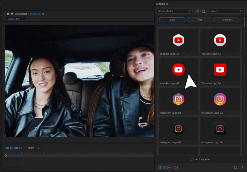 Mopack 2900 customizable animations 60 design tools
